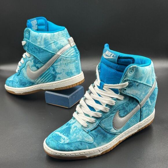 Nike Wmns Dunk Sky Hi Wedge Print - Picture 7 of 11